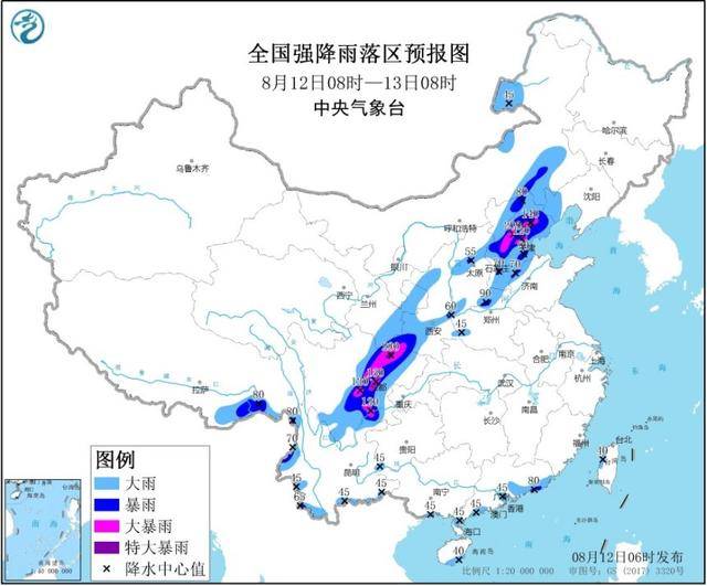 今日,京津冀四川等地局地有大暴雨